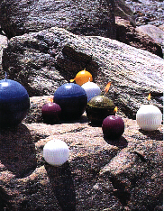 Ball Candles at the Jrbk beach