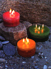 Tre-vgede lys